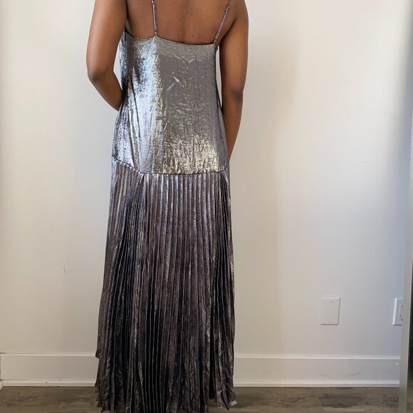 Banana Republic - Silver metallic dress - Picture 3 of 5
